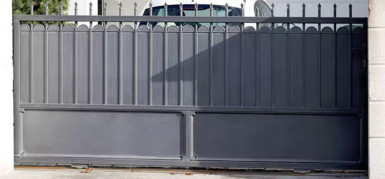 Metal Driveway Gate Installation Chicago